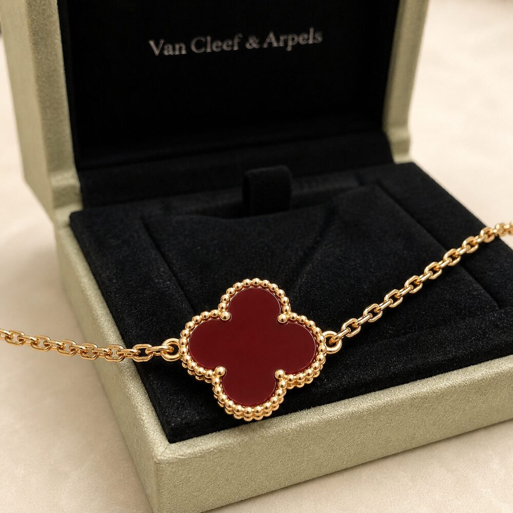 Van Cleef & Arpels Elegant Signature Bracelet Style 3 | New with Box - Picture 3 of 9